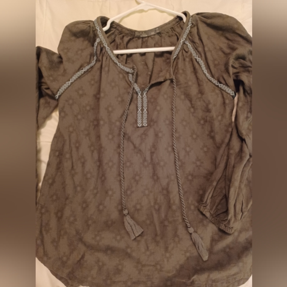 Prana Pleasant top with tassels